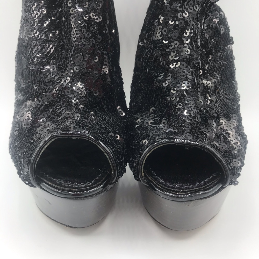 Louis Vuitton Runway Peep Toe Platform Ankle Boots - Picture 8 of 16
